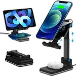 2 in 1 Telescopic Wireless Charging Mobile Phone Holder