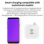 3 In 1 Wireless Charging 10000mah Power Bank Wall Charger With Built In Cable