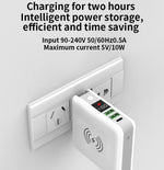 6700mAh 3 in 1 Multipurpose Super Wireless Charging Power Bank Wall Adapter Travel Charger