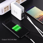 6700mAh 3 in 1 Multipurpose Super Wireless Charging Power Bank Wall Adapter Travel Charger