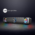 AudioBox AudioBar U250 Powerful Audio Sound Bar With LED Light Effects