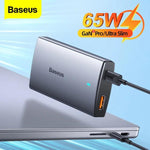 Baseus 65W GaN5 Pro Ultra-Slim USB C Fast Charger Power Bank