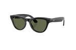 Ray-Ban Meta Smart Glasses (Wayfarer/ Skyler/ Headliner) Headliner 53mm Black G-15 Green Lens (Pre Order 10 Days) No