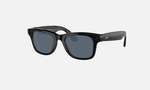 Ray-Ban Meta Smart Glasses (Wayfarer/ Skyler/ Headliner) Wayfarer 50mm Black Polarized Blue Lens (Pre Order 15 Days) | *Customised* No