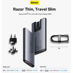 Baseus 65W GaN5 Pro Ultra-Slim USB C Fast Charger Power Bank