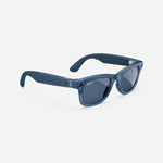 Ray-Ban Meta Smart Glasses (Wayfarer/ Skyler/ Headliner) Wayfarer 50mm Matte Jeans Polarized Dusty Blue Lens (Pre Order 7 Days) No